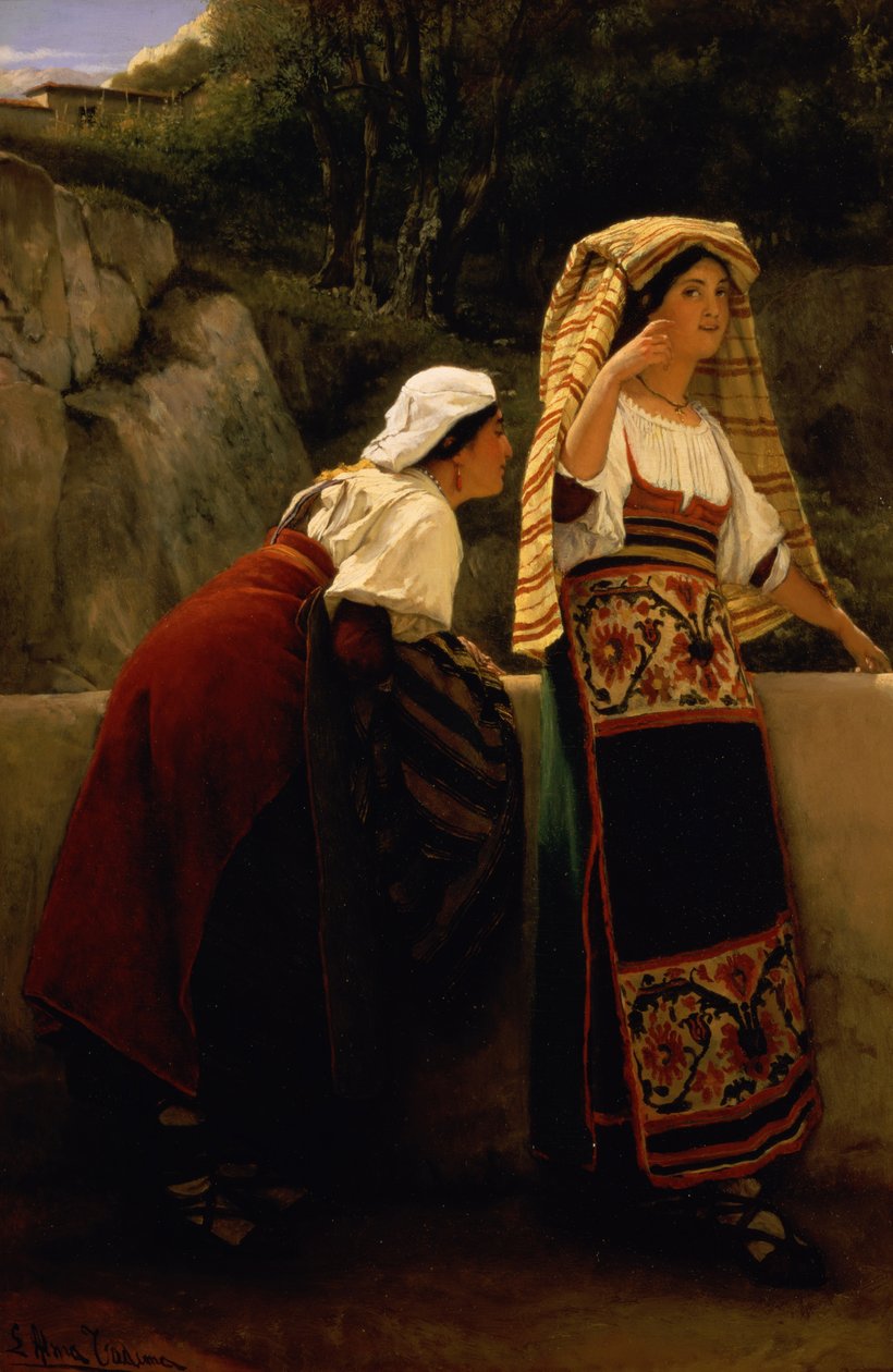 Italienske kvinner fra Abruzzo av Lawrence Alma Tadema