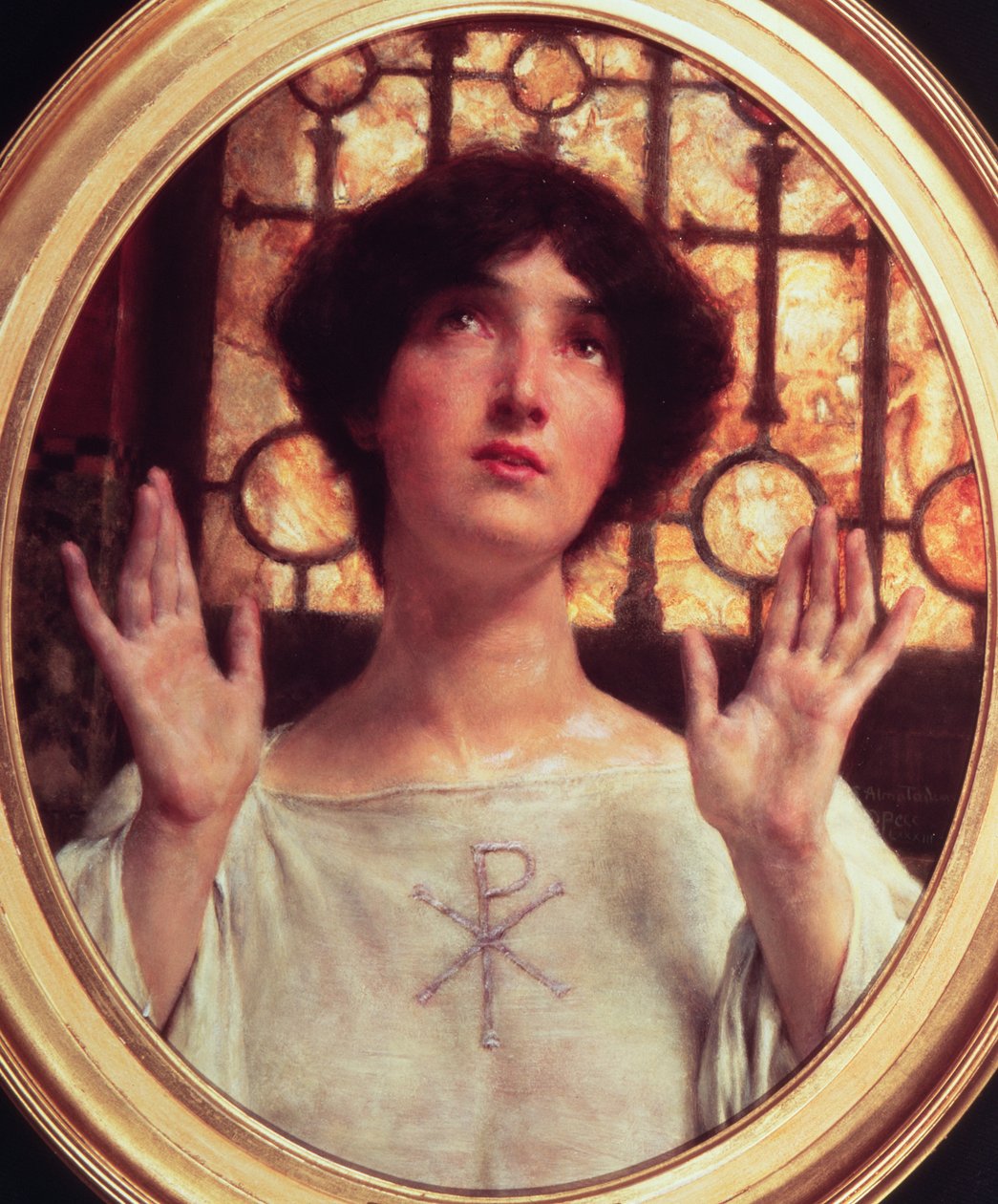 Orante, 1907 av Lawrence Alma Tadema