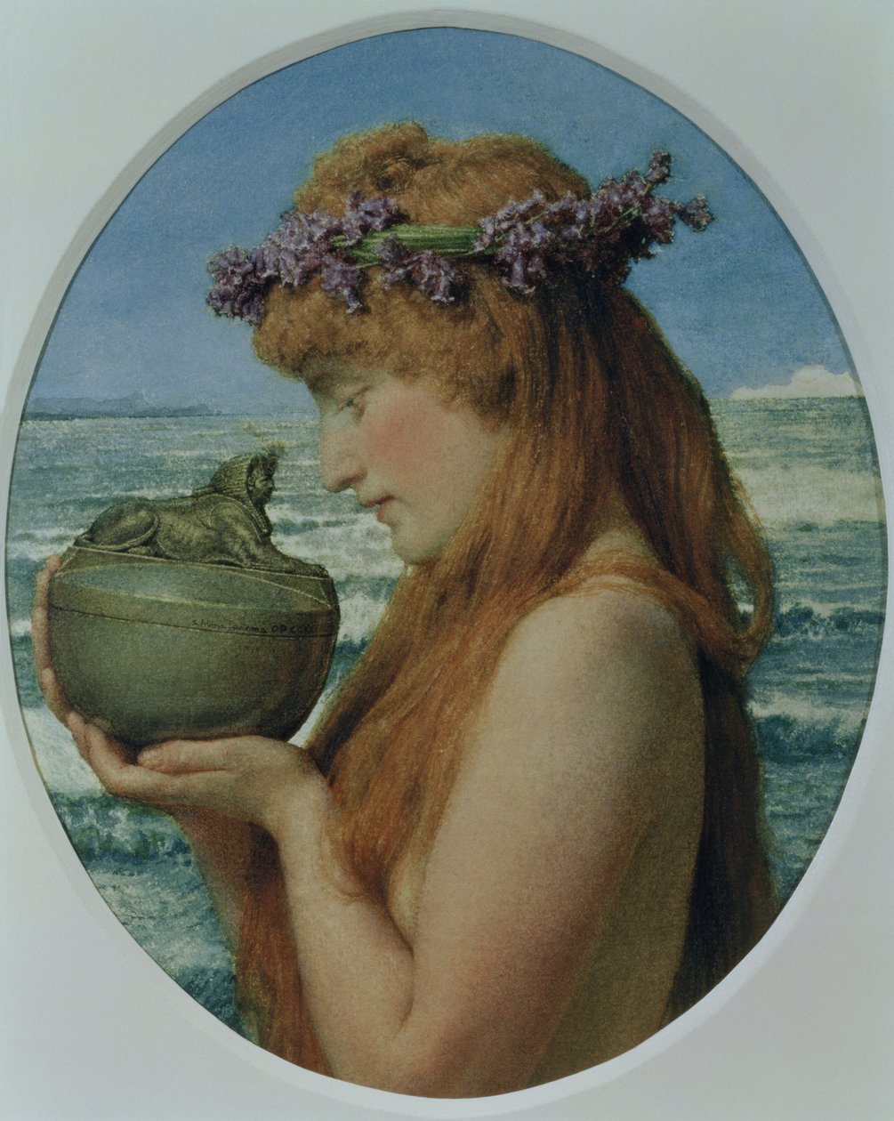 Pandora, 1881 av Lawrence Alma Tadema