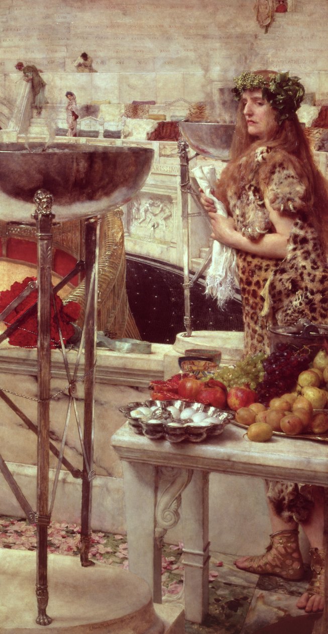 Forberedelser i Colosseum, 1912 av Lawrence Alma Tadema