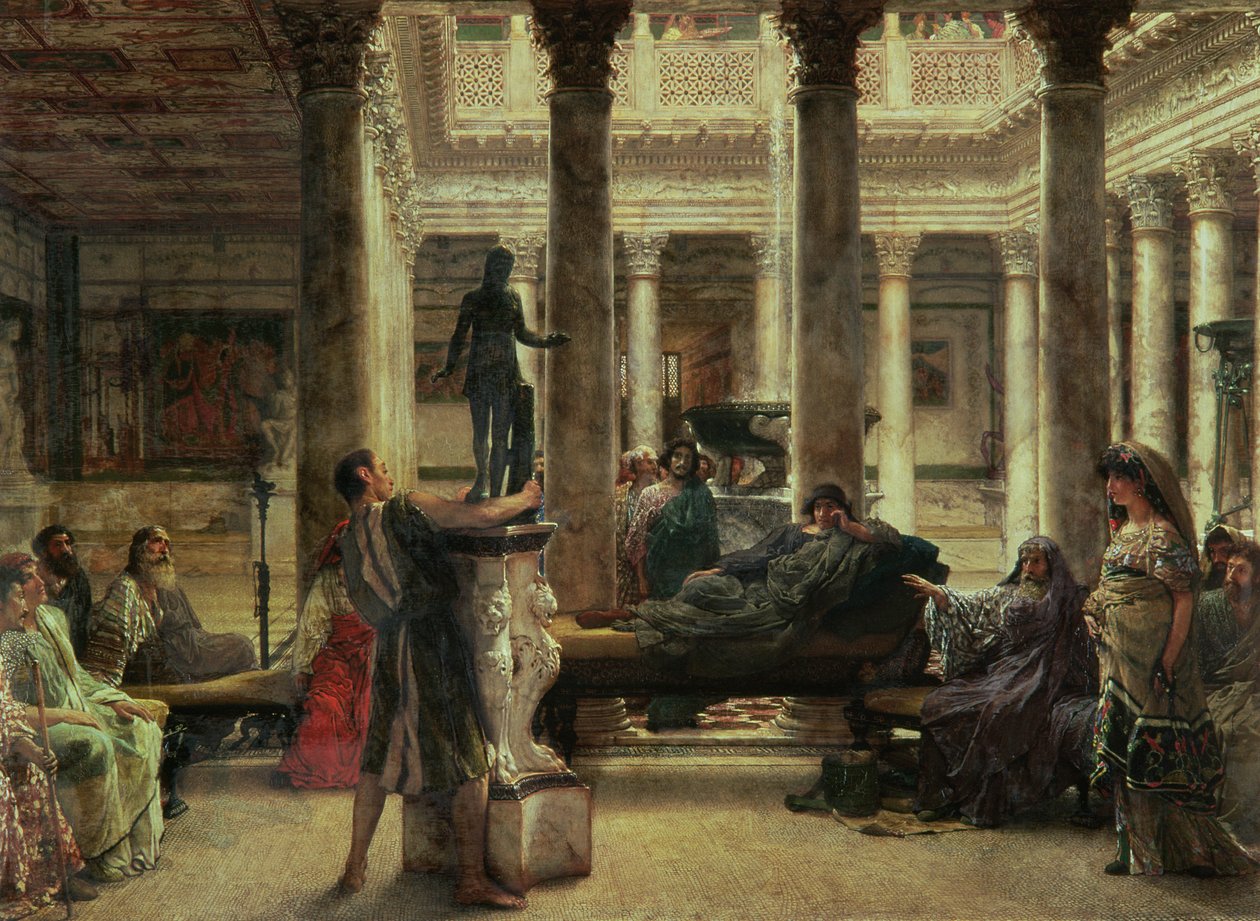 Romersk kunstelsker, 1870 av Lawrence Alma Tadema