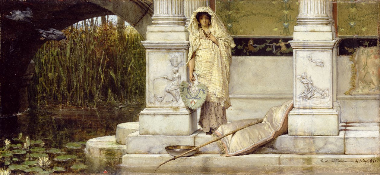 Roman Fisher Girl, 1873 av Lawrence Alma Tadema