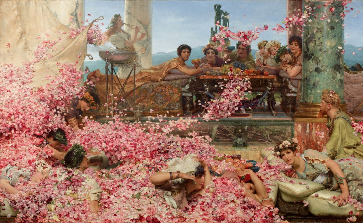 Rosene til Heliogabalus av Lawrence Alma Tadema