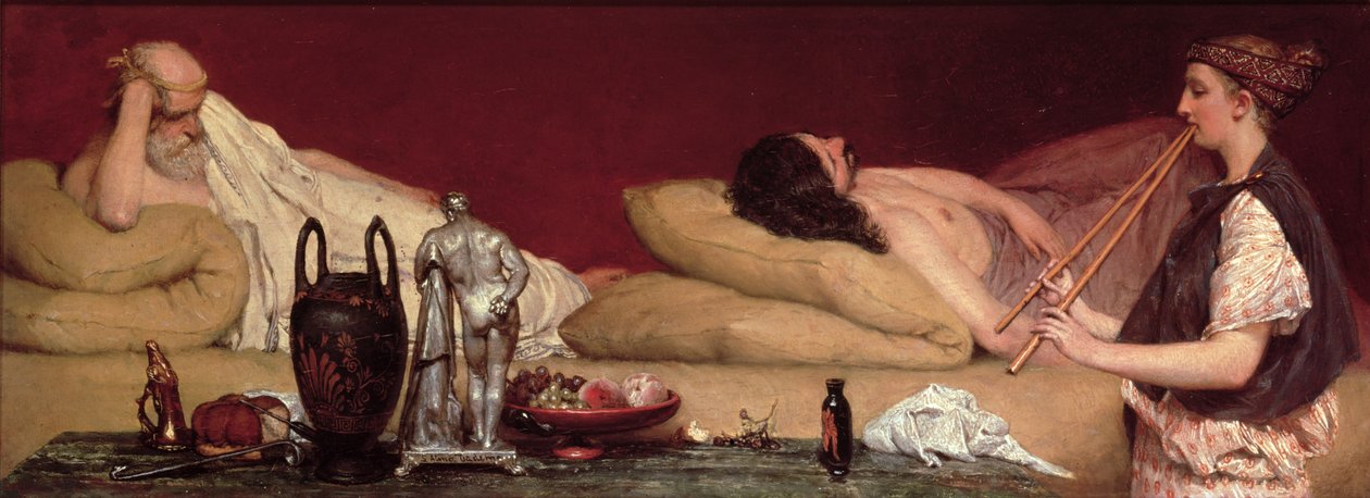 Siestaen, 1868 av Lawrence Alma Tadema