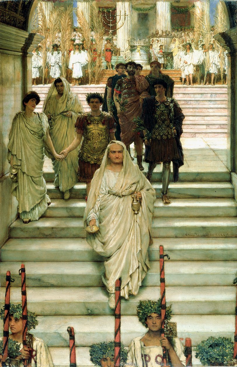 The Triumph of Titus: The Flavians, 1885 av Lawrence Alma Tadema