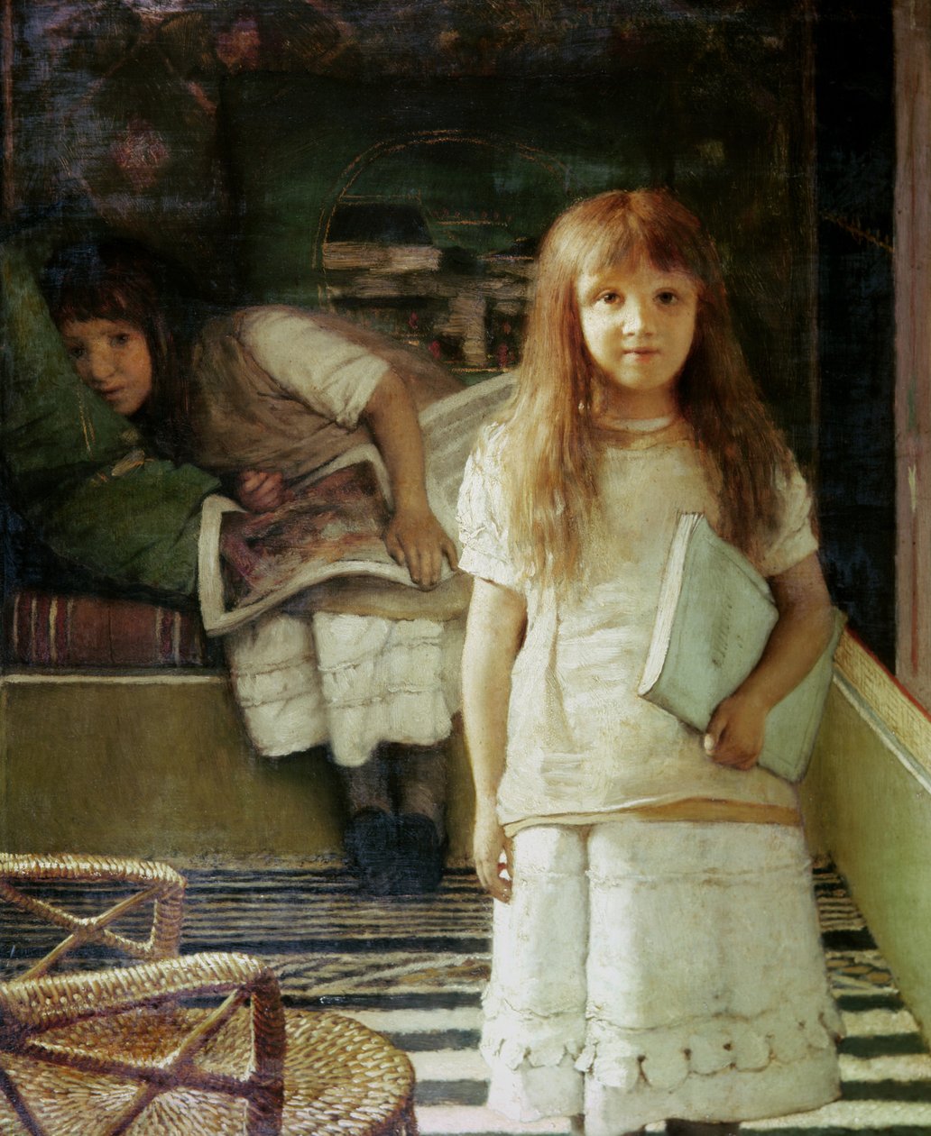 Dette er vårt hjørne, 1873 av Lawrence Alma Tadema