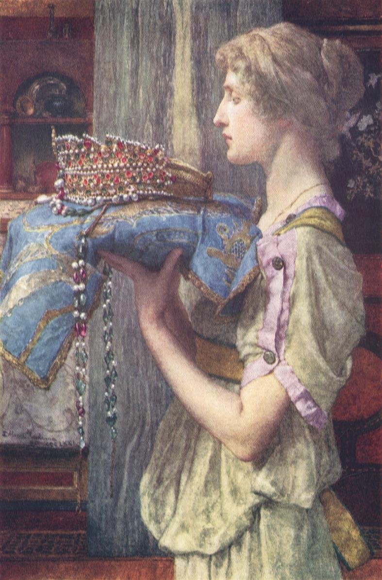 A CrownnFrancais: En krone av Lawrence Alma Tadema