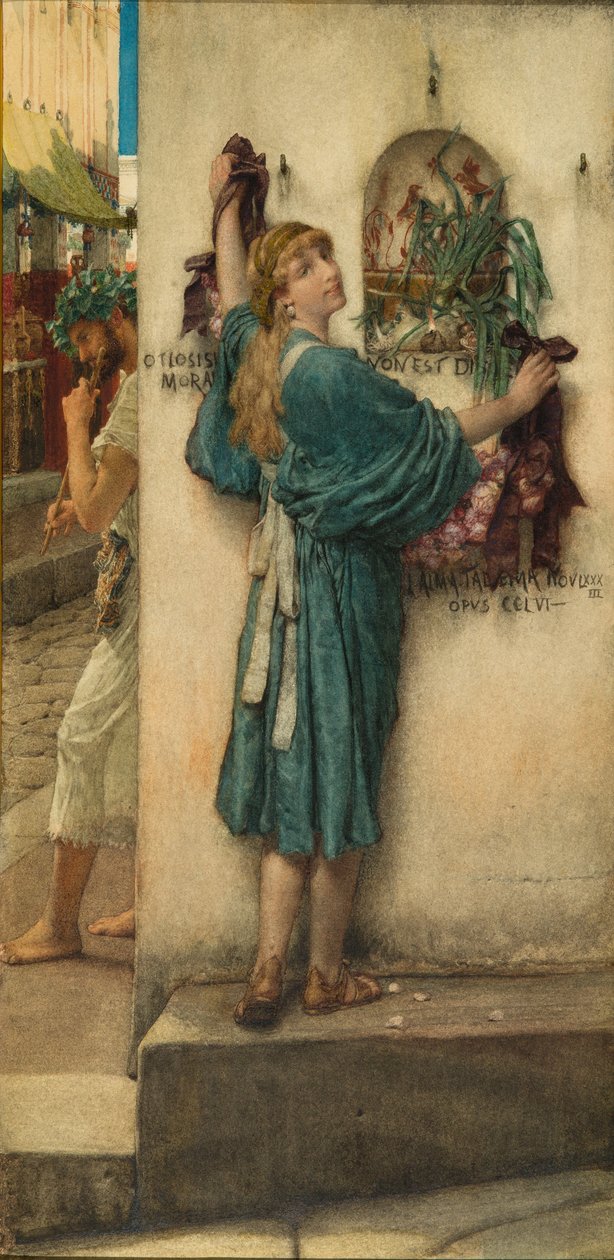 Gatealteret, 1883 av Lawrence Alma Tadema
