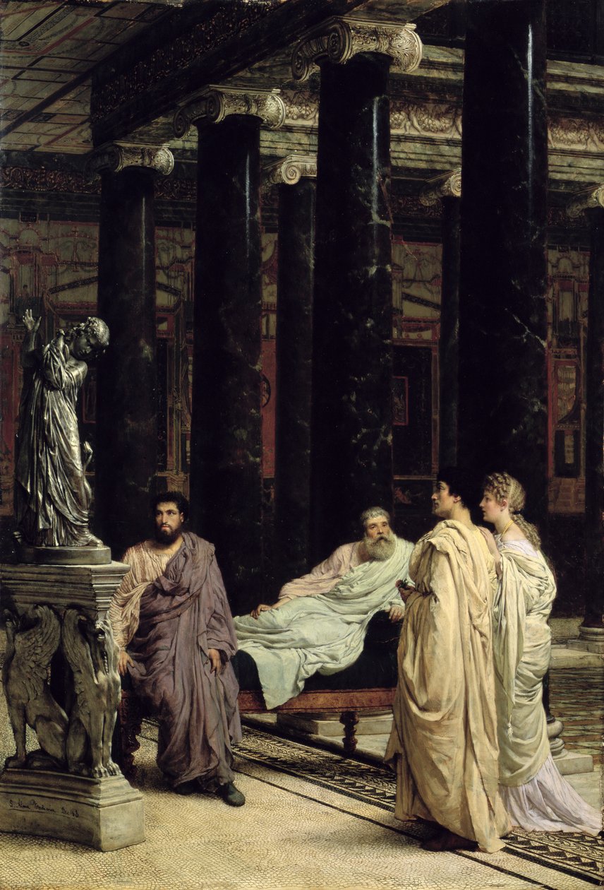 En elsker av kunst av Lawrence Alma Tadema