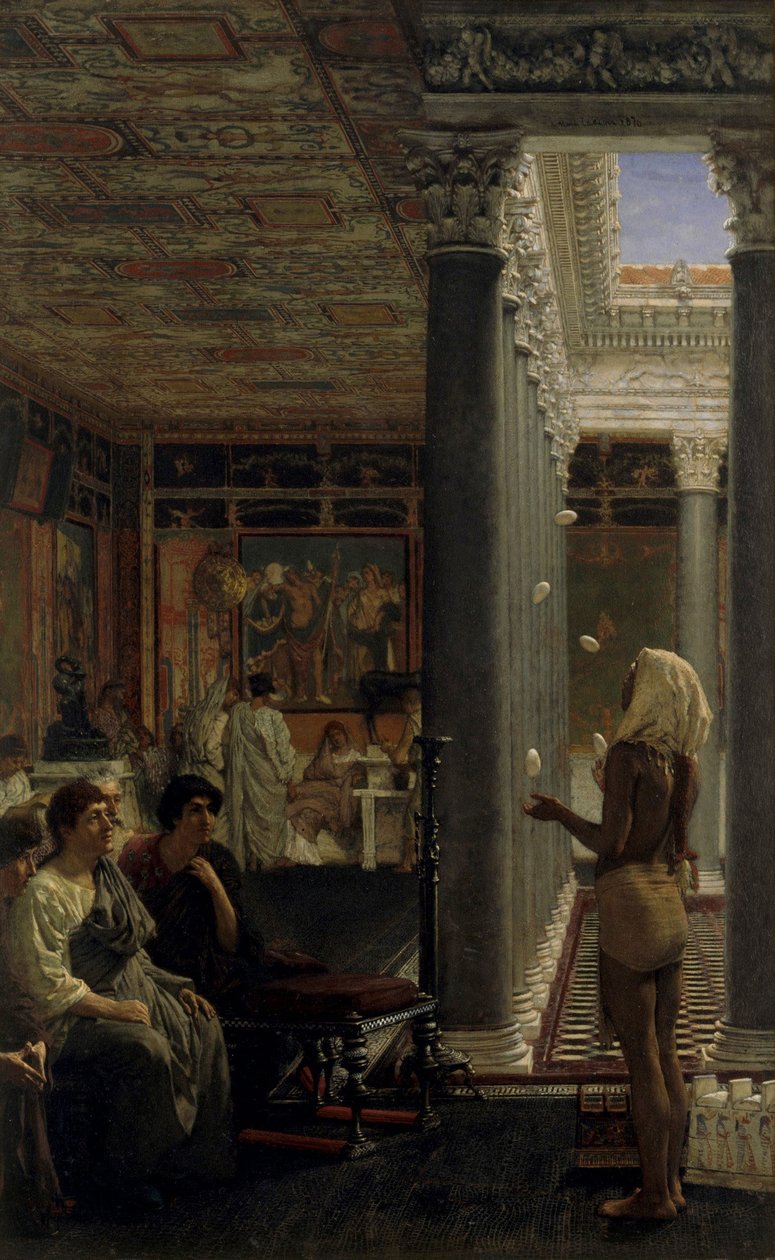 En sjonglør av Lawrence Alma-Tadema