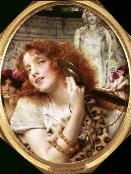 Bacchante av Lawrence Alma Tadema