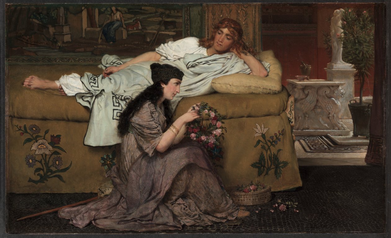 Glaucus og Nydia av Lawrence Alma Tadema