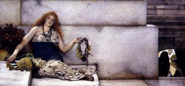 På trappen til Capitol av Lawrence Alma Tadema