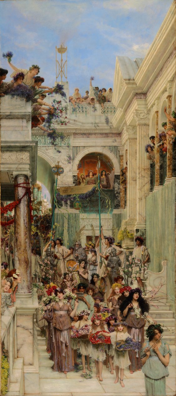 Vår av Lawrence Alma-Tadema