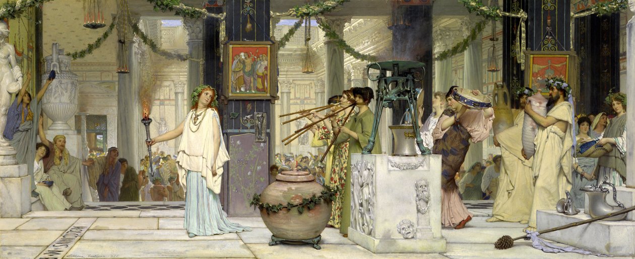 Vintagefestivalen av Lawrence Alma-Tadema