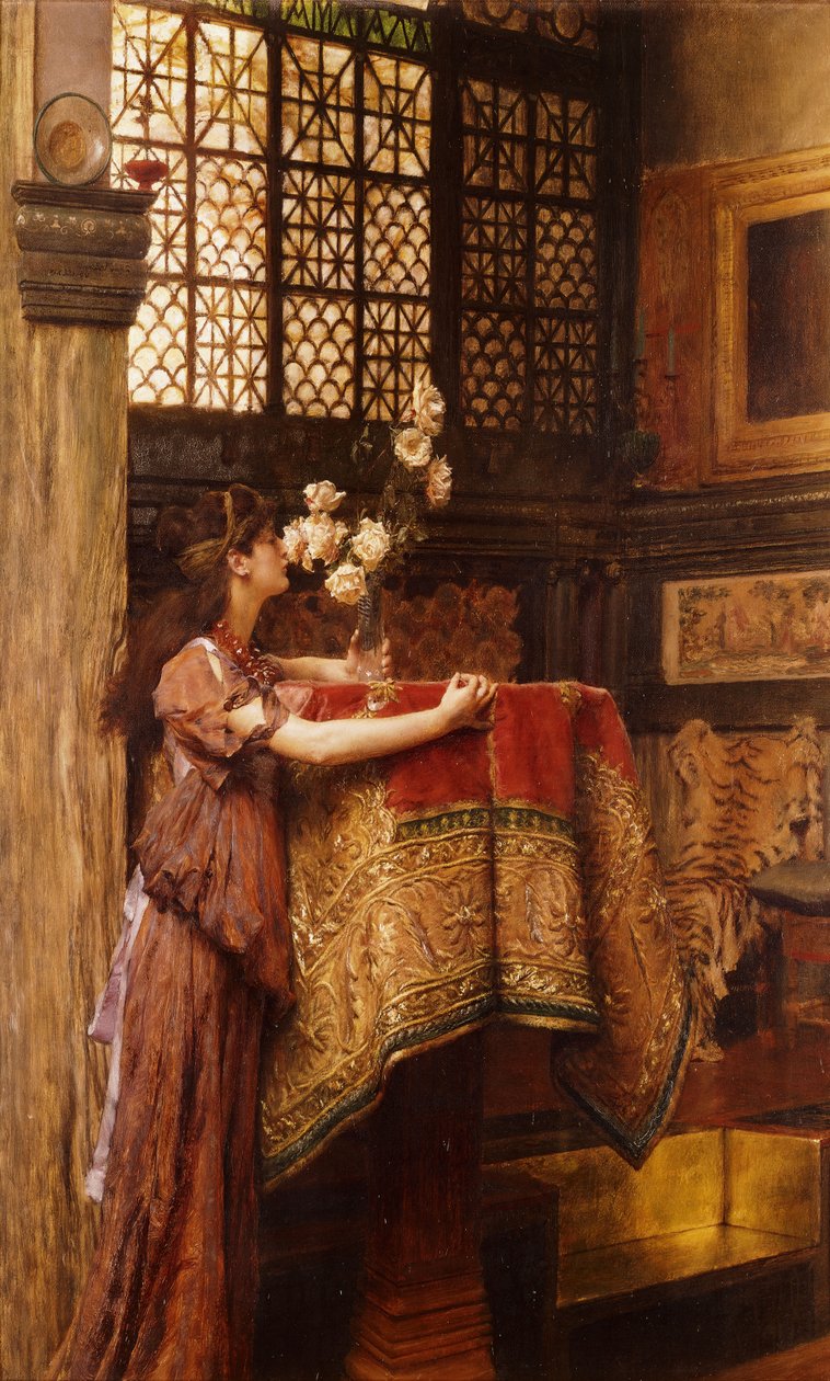 Et hjørne av studioet mitt, 1893 av Lawrence Alma Tadema