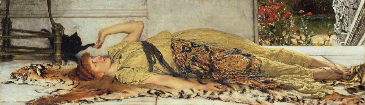 Lekehage, 1875 av Lawrence Alma Tadema