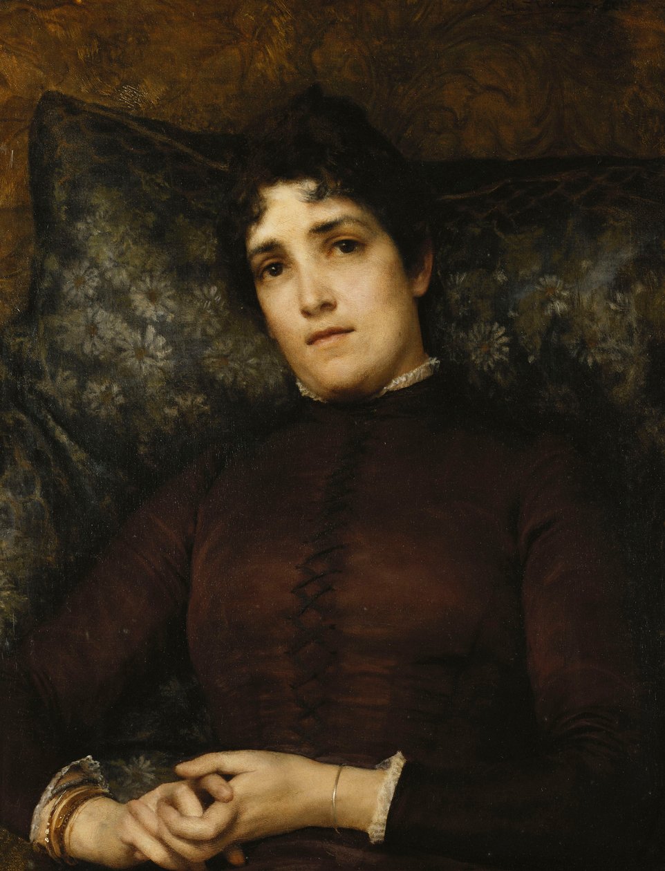 Portrett av fru Frank D. Millet, 1886 av Lawrence Alma Tadema