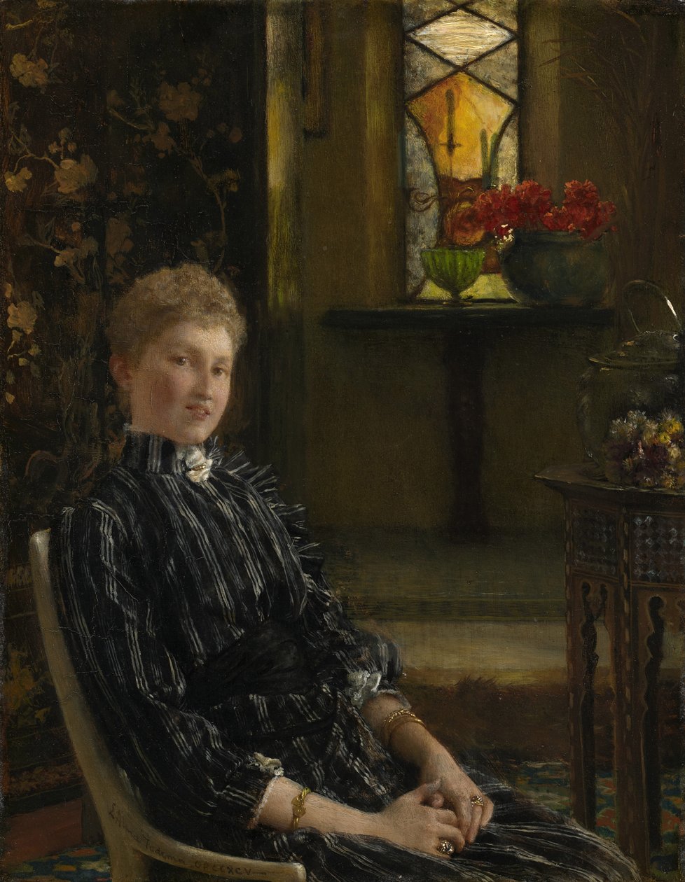 Portrett av fru Ralph Sneyd, 1889 av Lawrence Alma Tadema