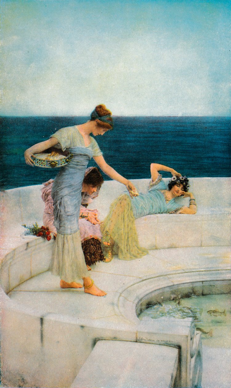 Sølvfavoritter, c1903, 1918 av Lawrence Alma Tadema