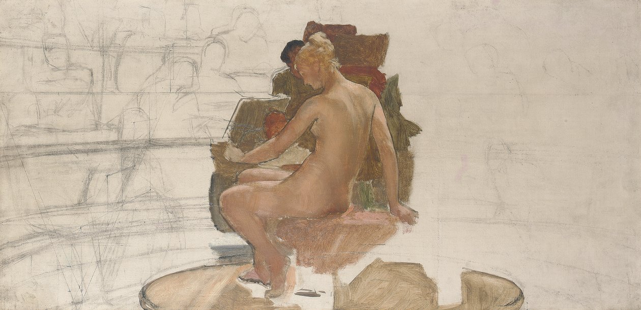 Klassen for romersk kunst av Lawrence Alma Tadema