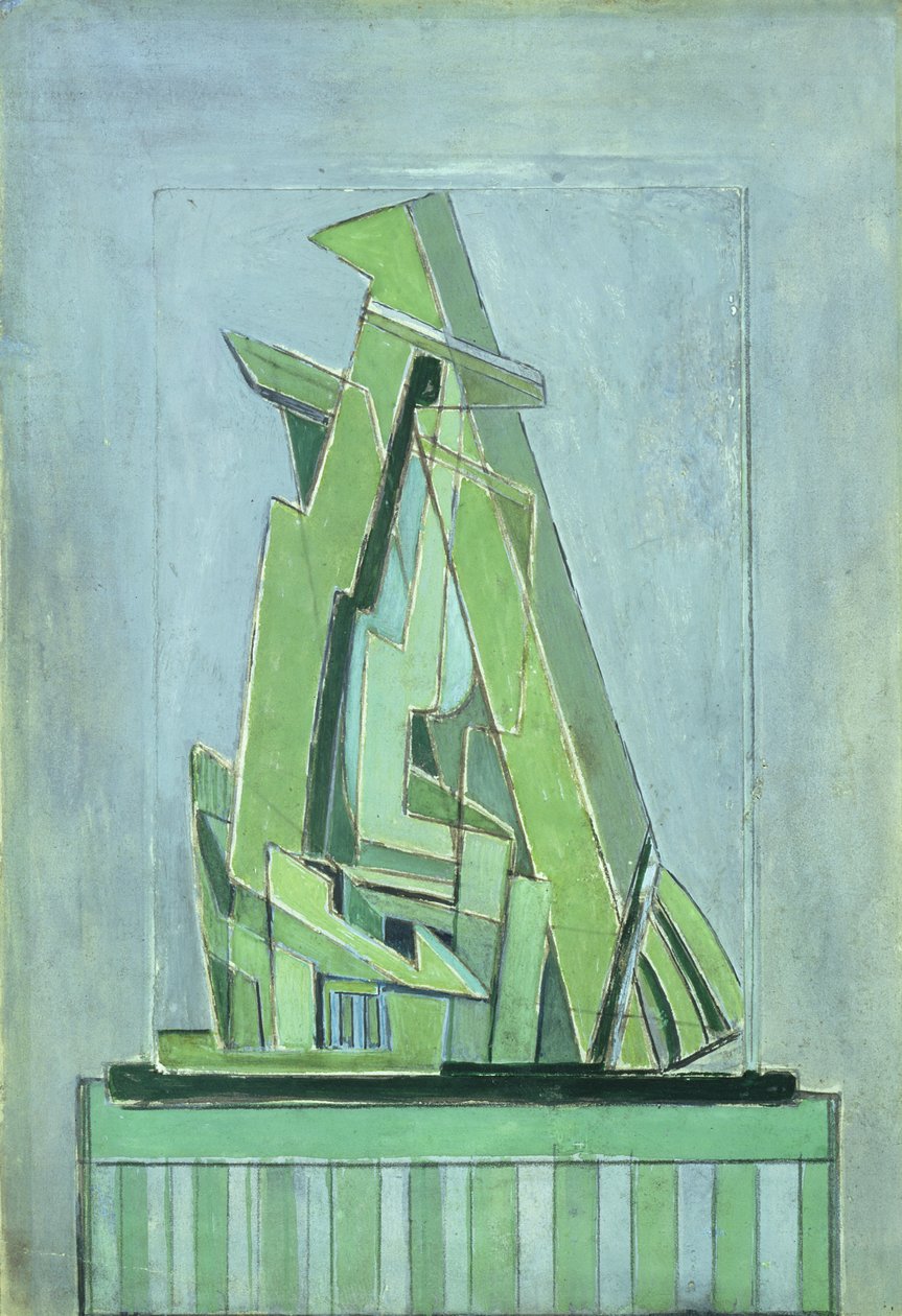 Abstrakt komposisjon nr. 1 av Lawrence Atkinson