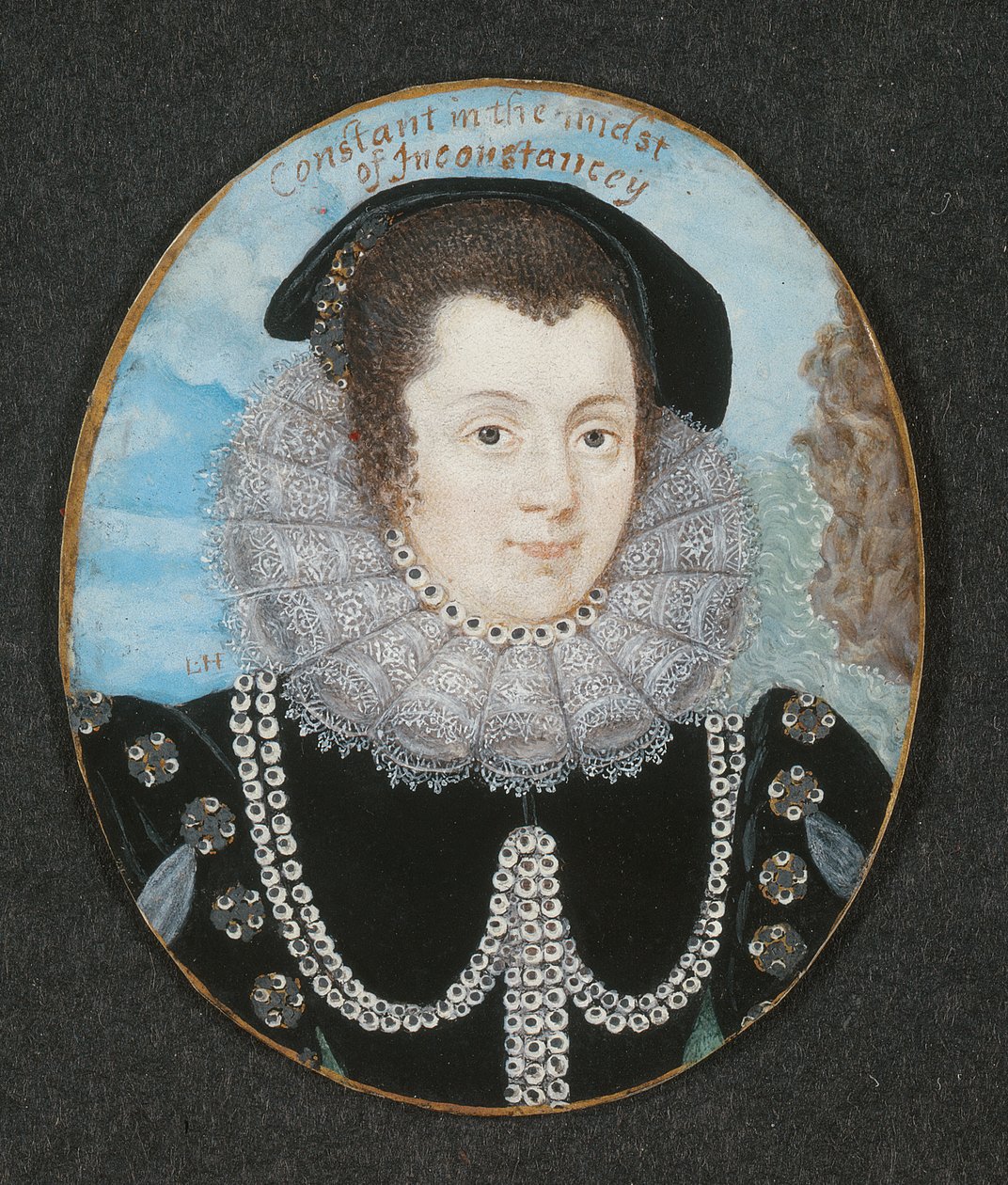 Margaret Clifford (ca. 1560-1616) grevinne av Cumberland av Lawrence Hilliard