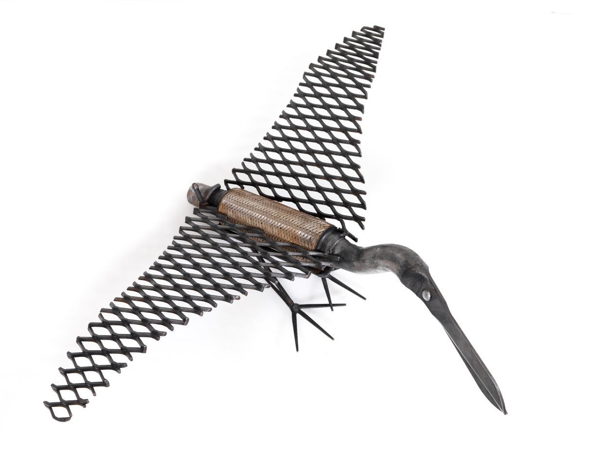 Least Bittern, 2006 (metall) av Lawrie Simonson