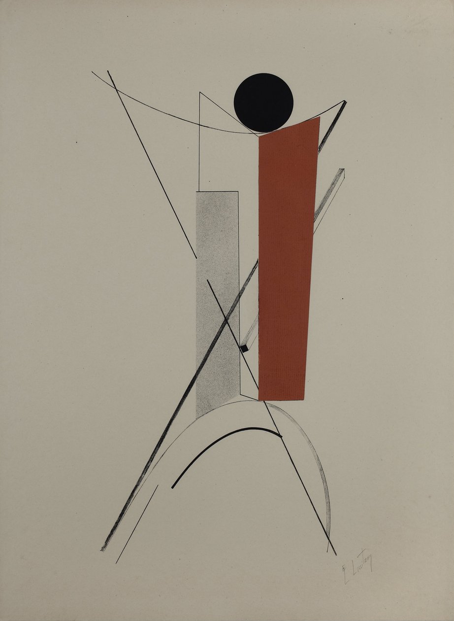 Kestnermappe Proun, Rob. Levnis og Chapman GmbH Hannover -3 av Eliezer Markowich Lissitzky