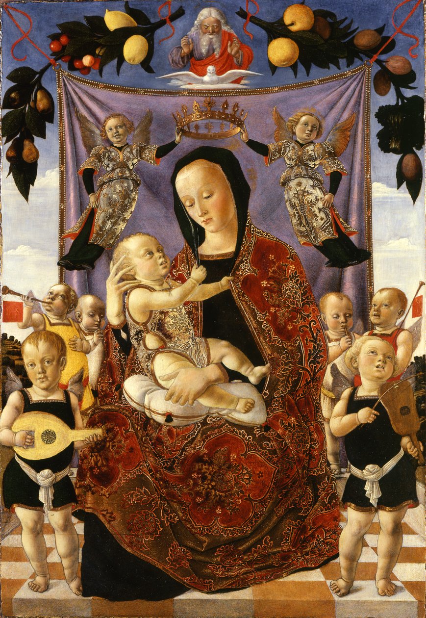 Ydmykhetens Madonna av Lazzaro Bastiani