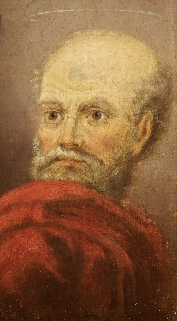 En apostel, ca. 1775-1800 (olje på panel) av Le Jeune