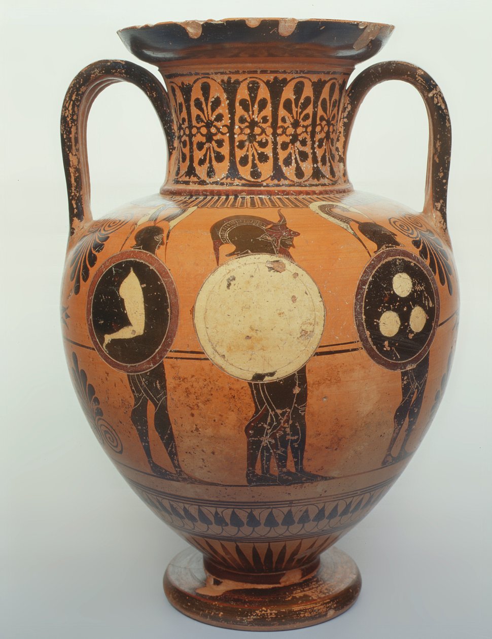 Svartfigur amfora, 515–490 f.Kr. (keramikk) av Leagros Group