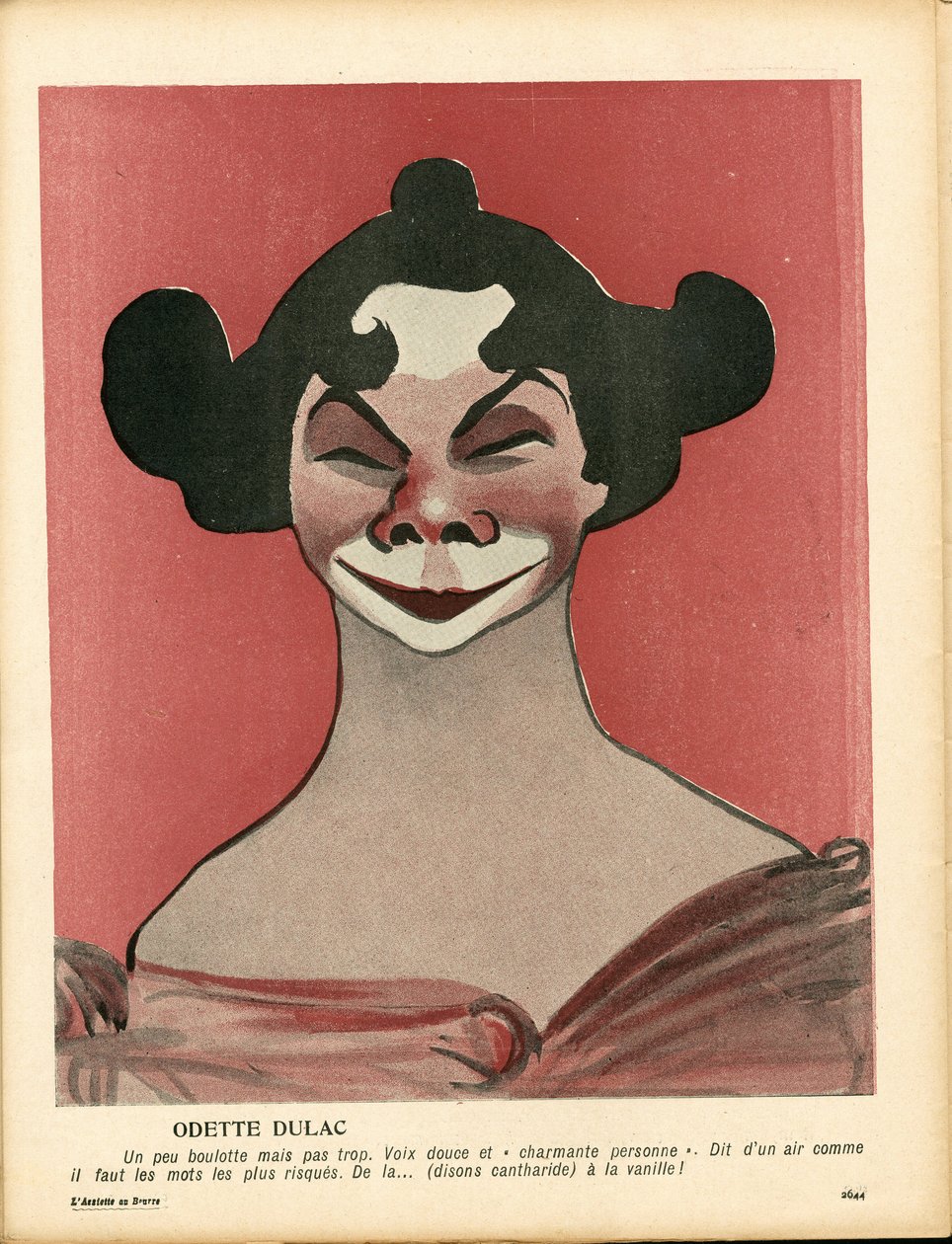 The Butter Plate, nummer 158, Satirical in Colors av Leal de Camara