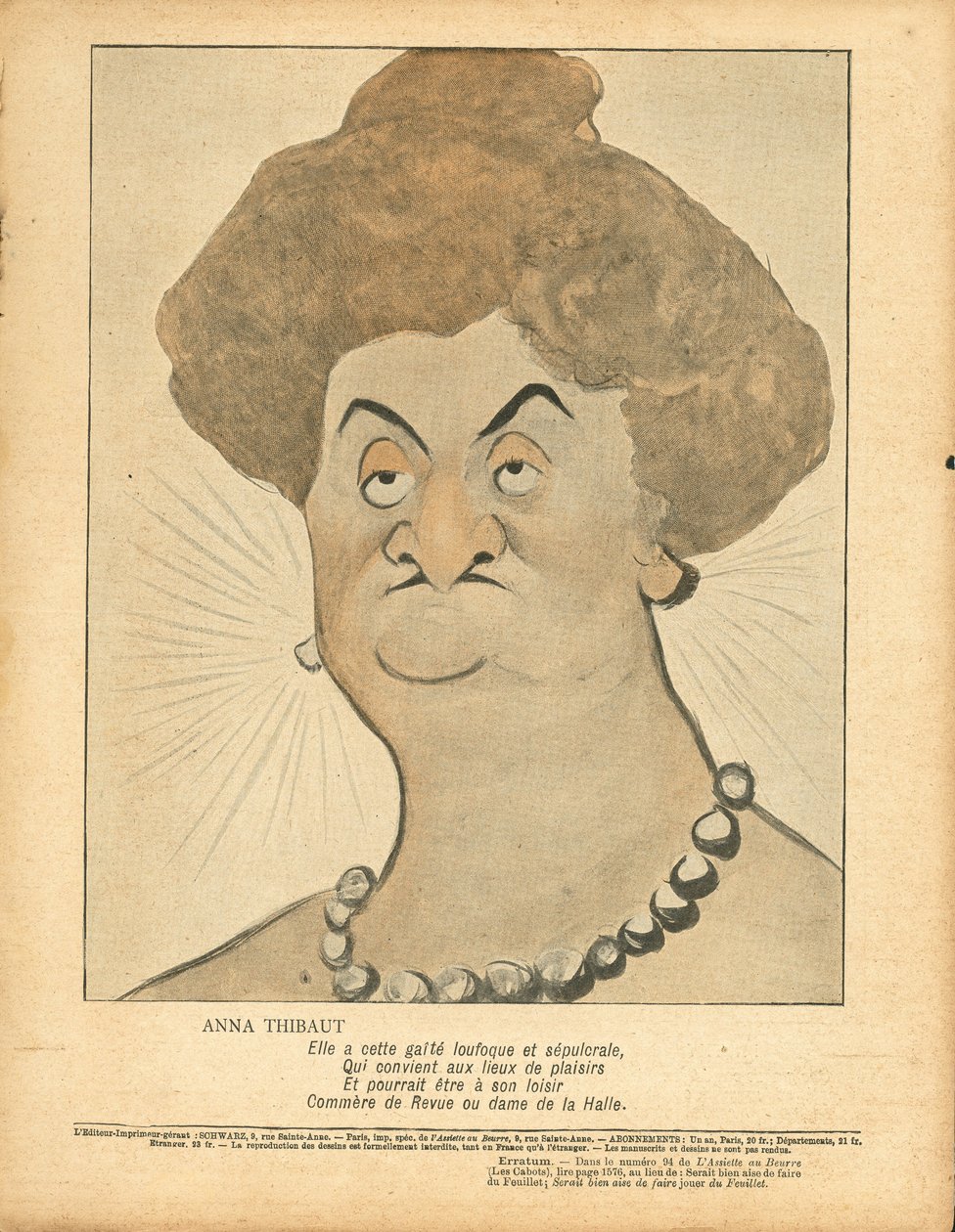 The Butter Plate, nummer 94, Satirical in Colors av Leal de Camara