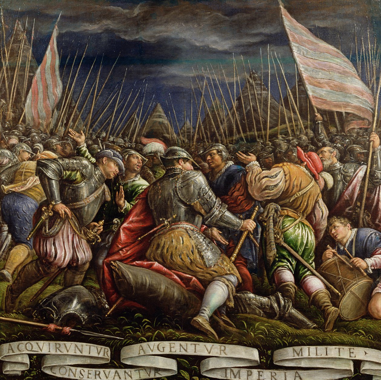 Et krigsråd av Leandro da Ponte Bassano