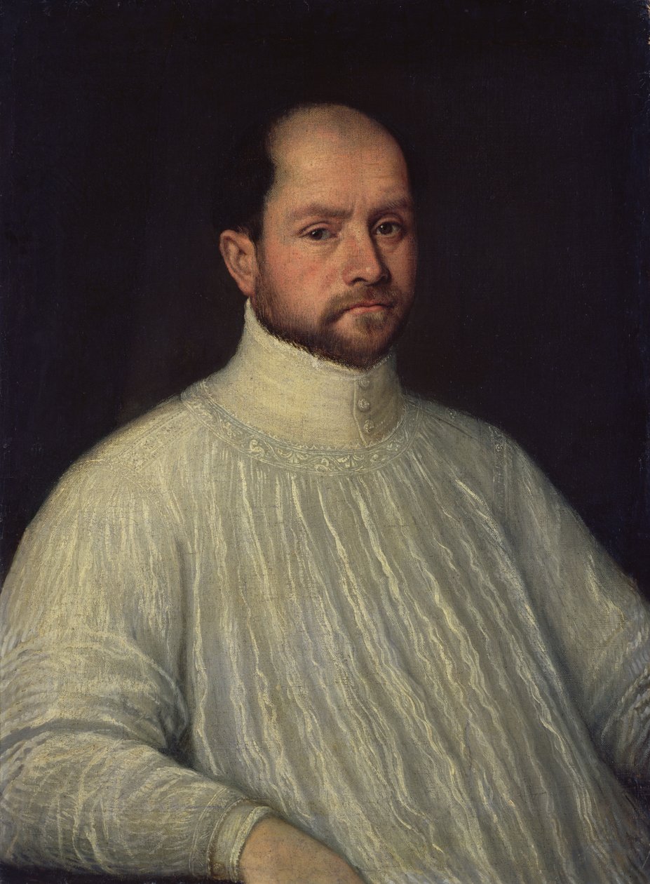 En kirkelig, 1600-10 av Leandro da Ponte Bassano