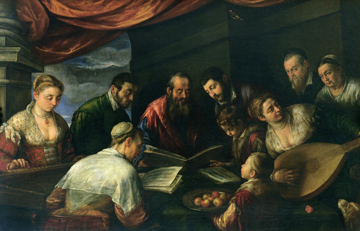 Konserten, ca. 1590 av Leandro da Ponte Bassano