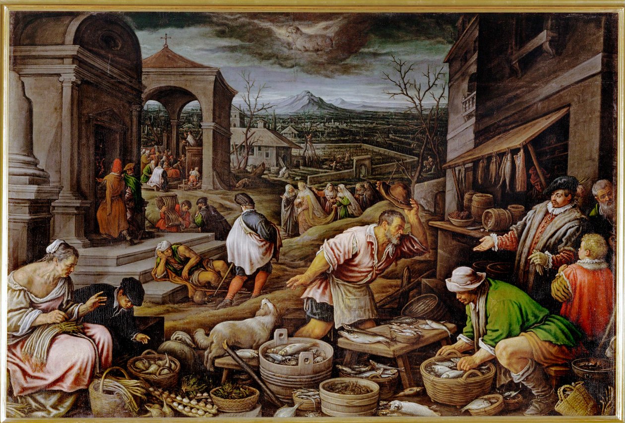 Mars (maleri på lerret) av Leandro da Ponte Bassano