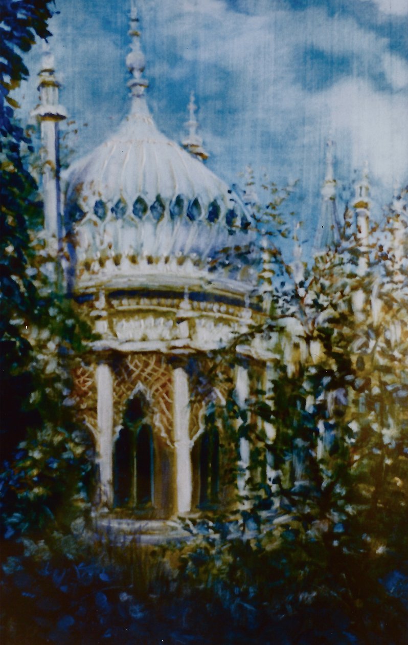 Brighton Pavilion, 2000 (olje på papir) av Lee Campbell