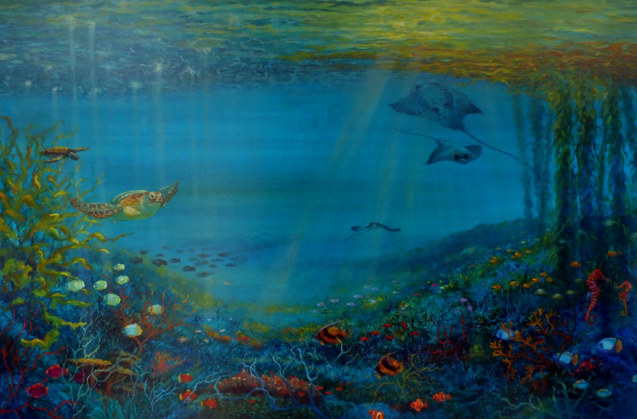 Coral Reef, 2018, av Lee Campbell