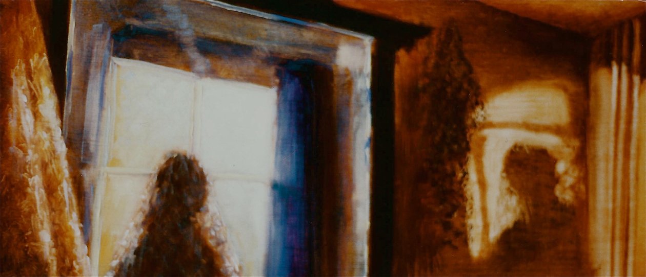Duality, 1997 (olje på papir) av Lee Campbell