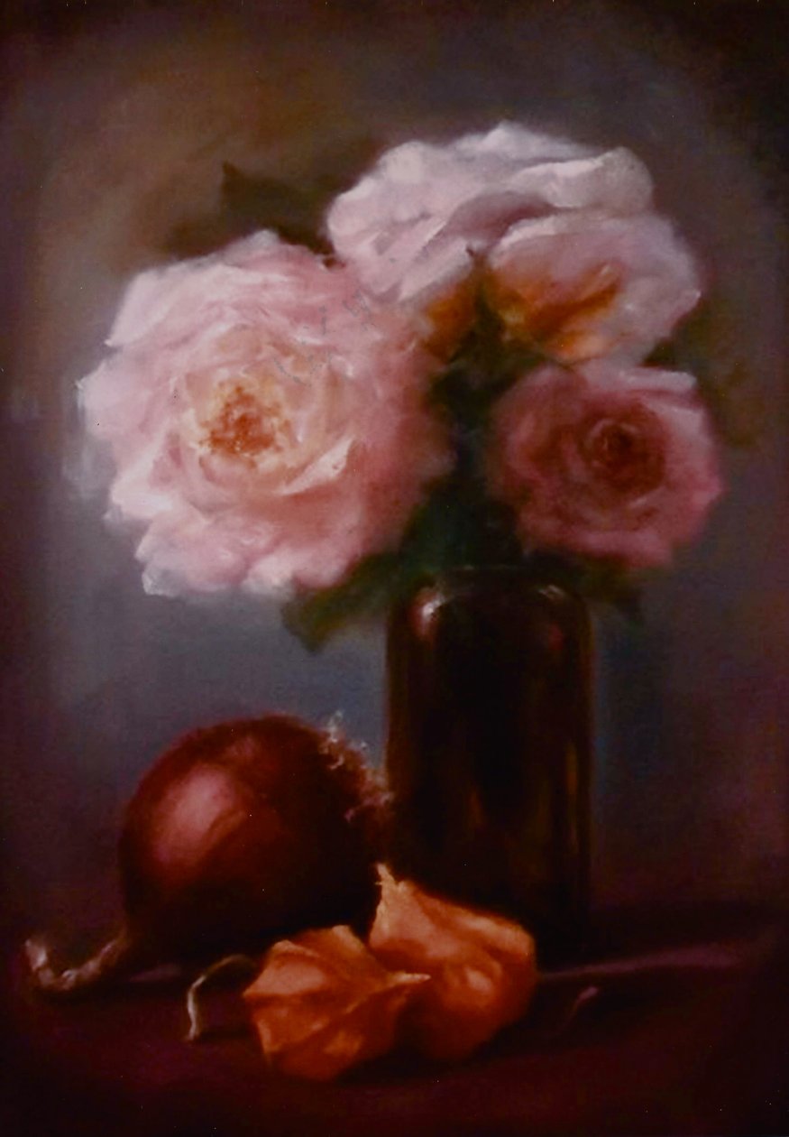 Rosa og gull, 2013 av Lee Campbell