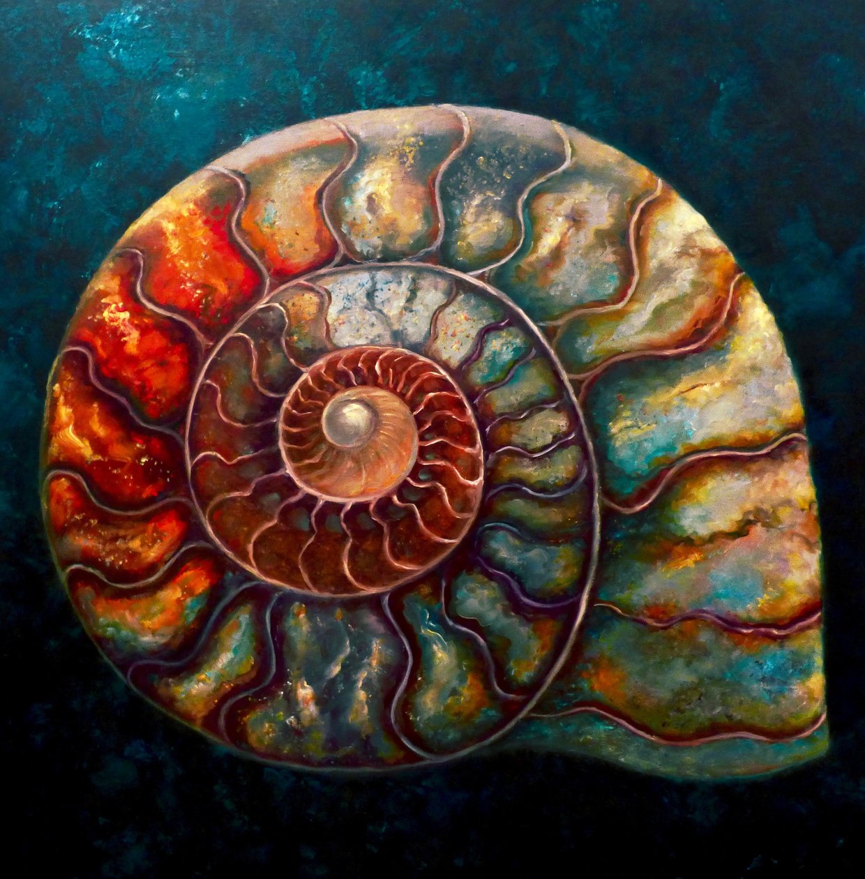 Ammonite II, 2020 av Lee Campbell