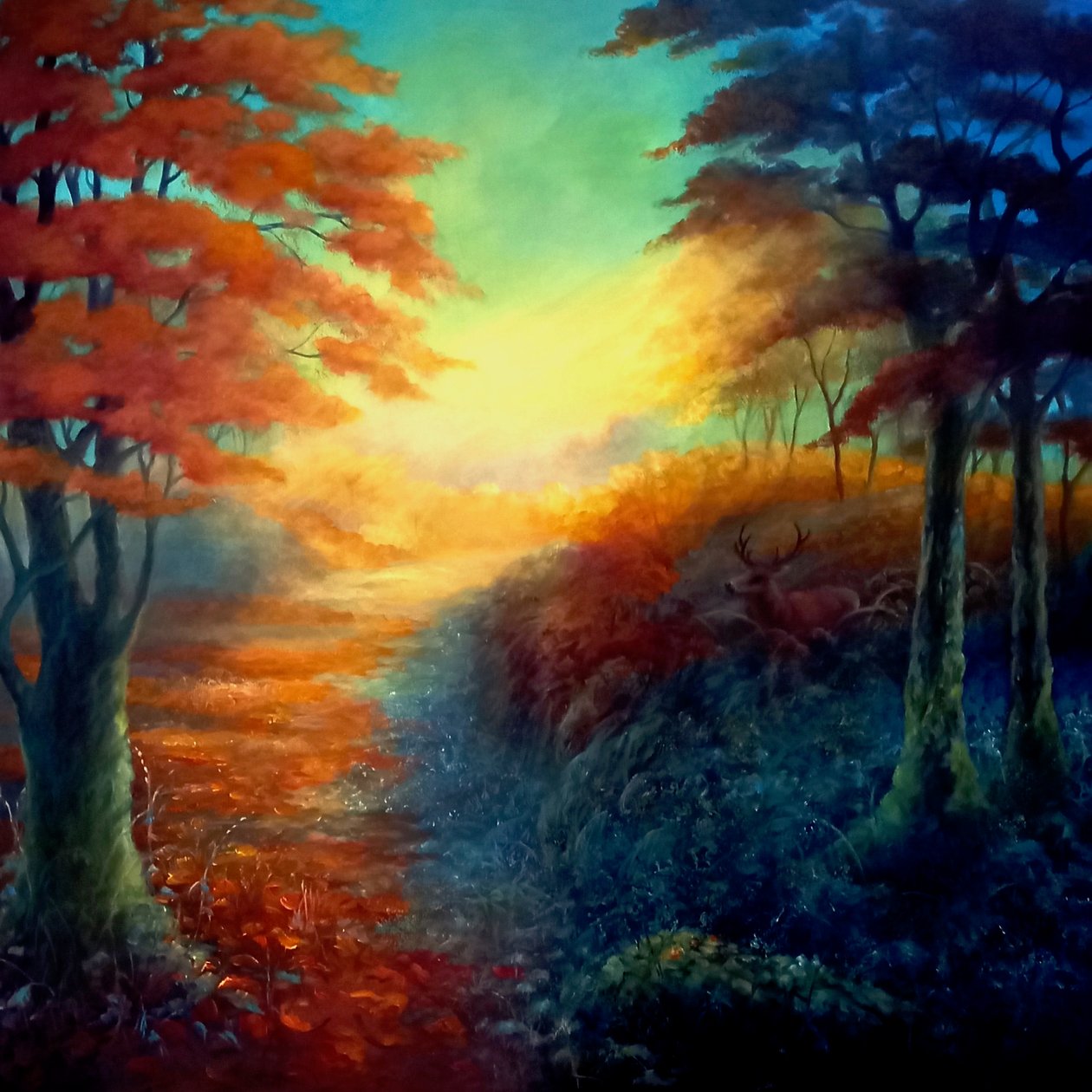 Forest Light, 2021 av Lee Campbell