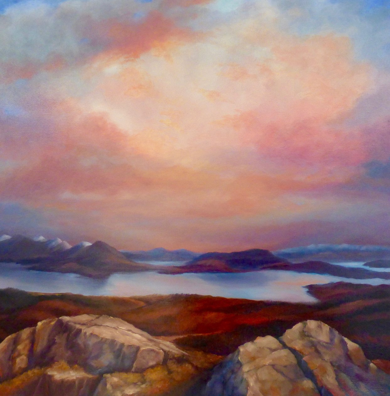 Highland Loch, 2019 av Lee Campbell