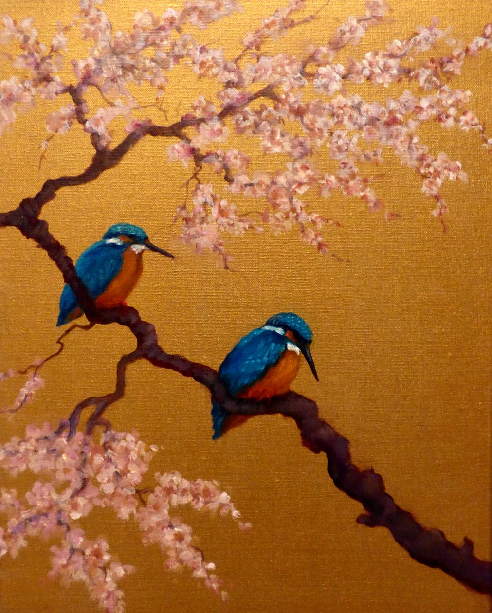 Kingfisher-paret, 2022 av Lee Campbell