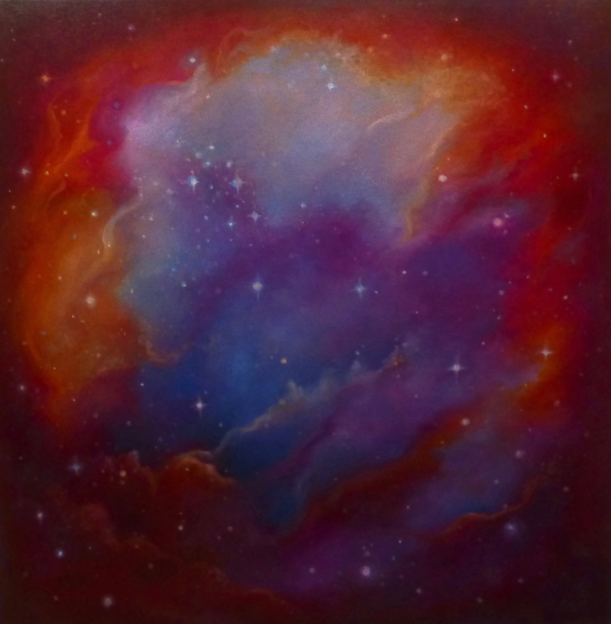 Nebula Carmine, 2023 av Lee Campbell