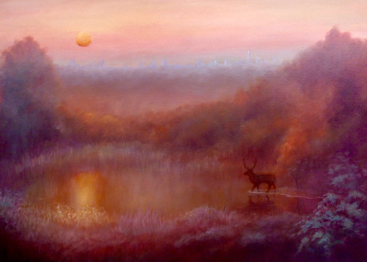 Utsikt over byen, 2019 av Lee Campbell
