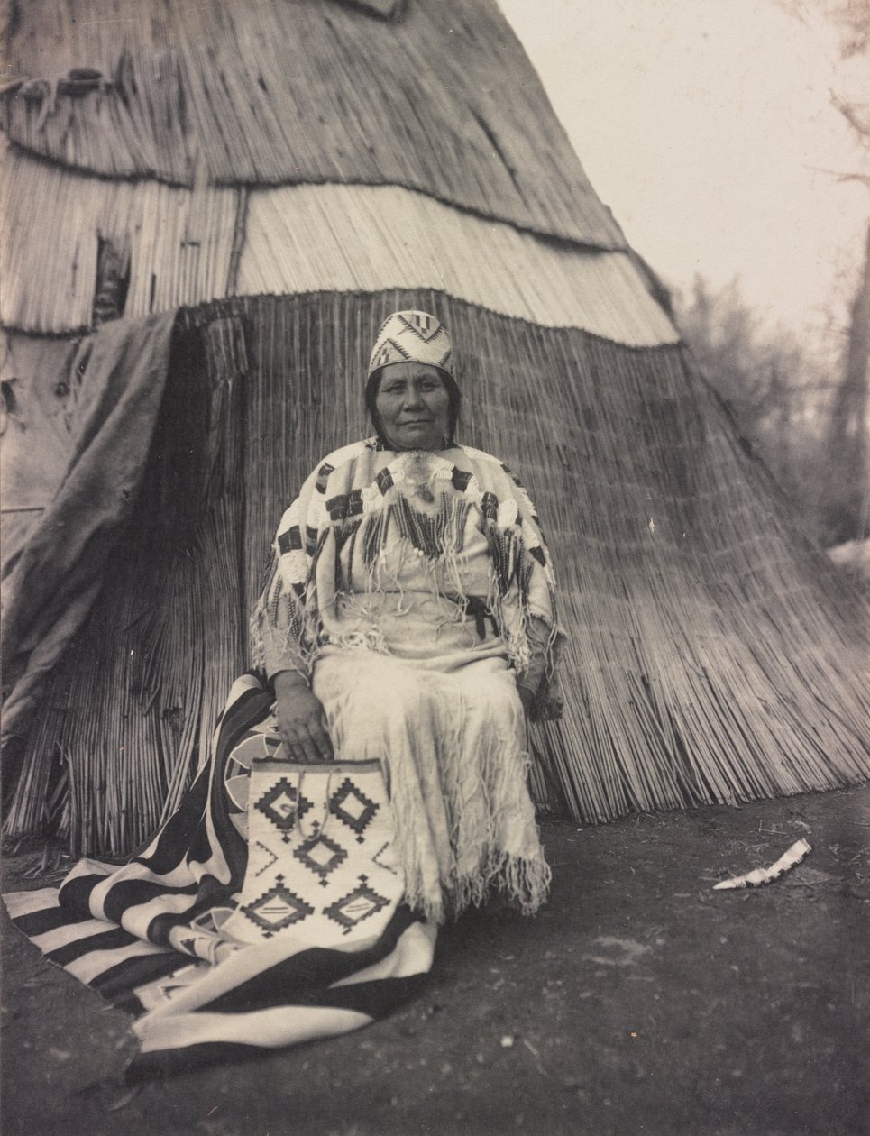 Edna Kash-kash, en Cayuse indisk kvinne av Lee Moorhouse