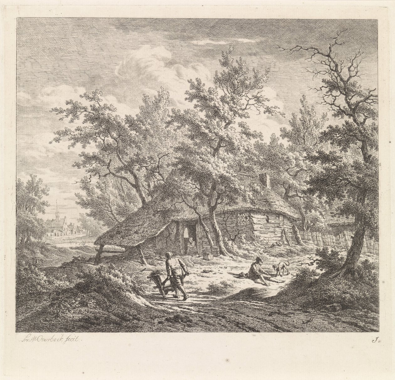 Gård av Leendert Overbeek
